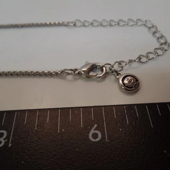 Cato Goldtone & Silvertone Large Link & Ball Necklace Adj to 19" - Picture 11 of 11